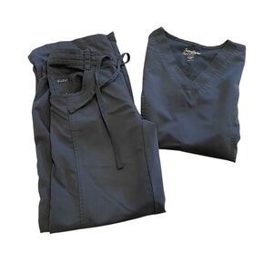 Sanibel Scrub Set Straight Leg Gray Women’s Size XXS